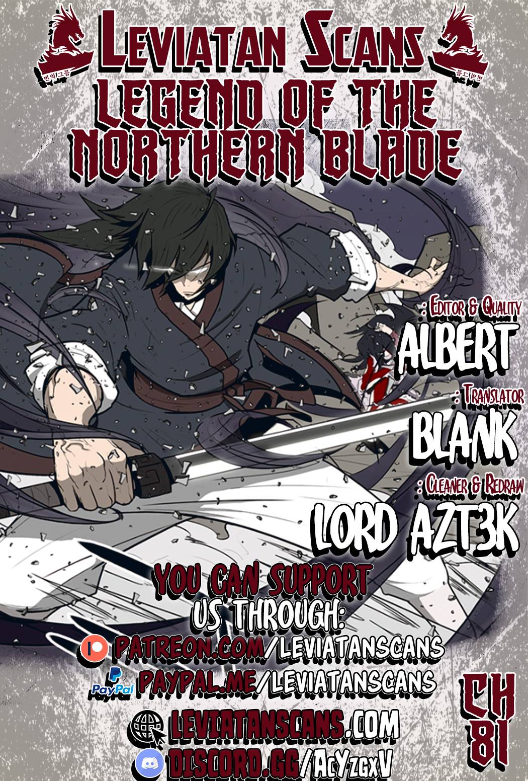 Legend Of The Northern Blade Chapter 81 - Picture 1