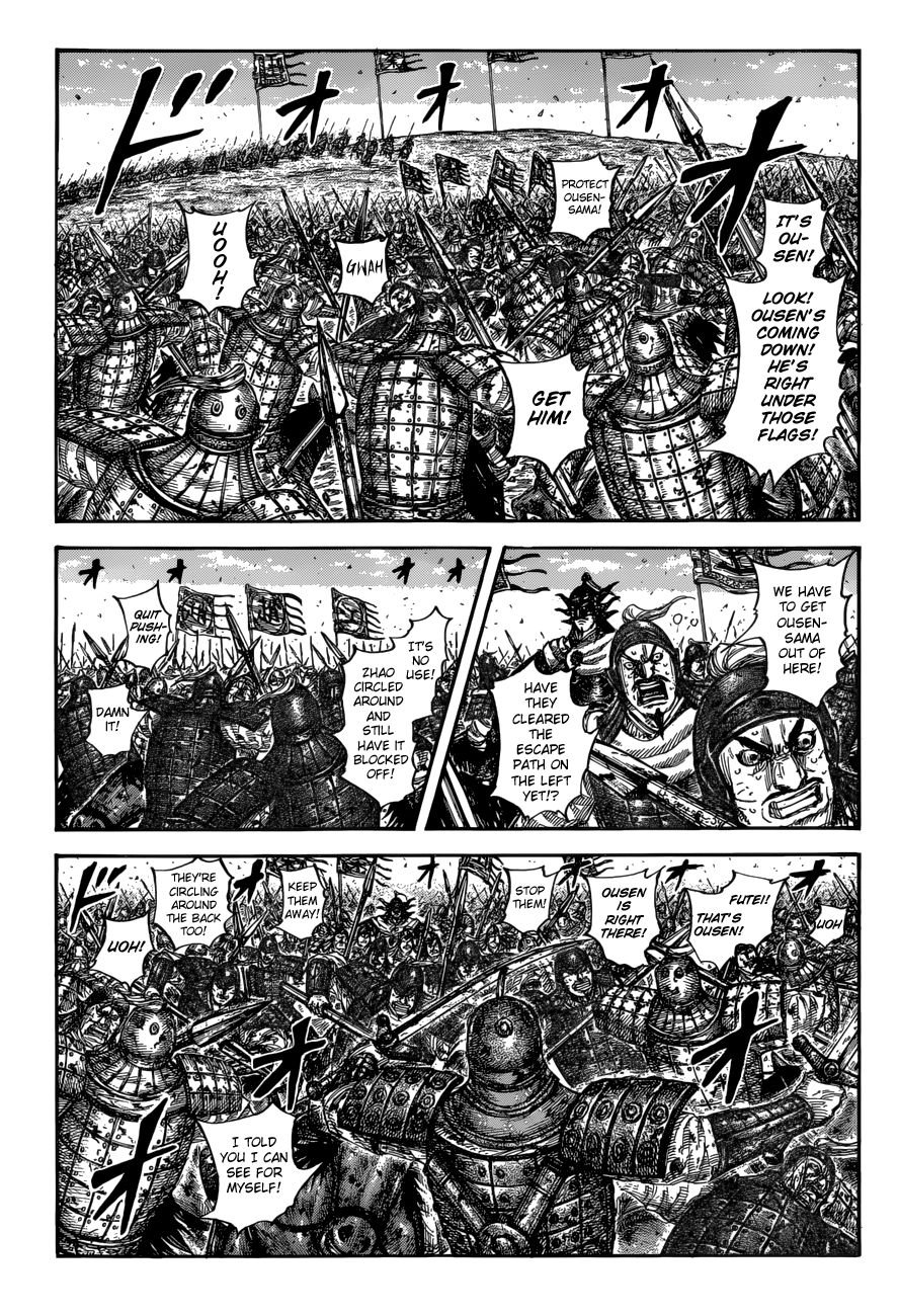 Kingdom Chapter 616: Ousen S Path Of Retreat - Picture 3