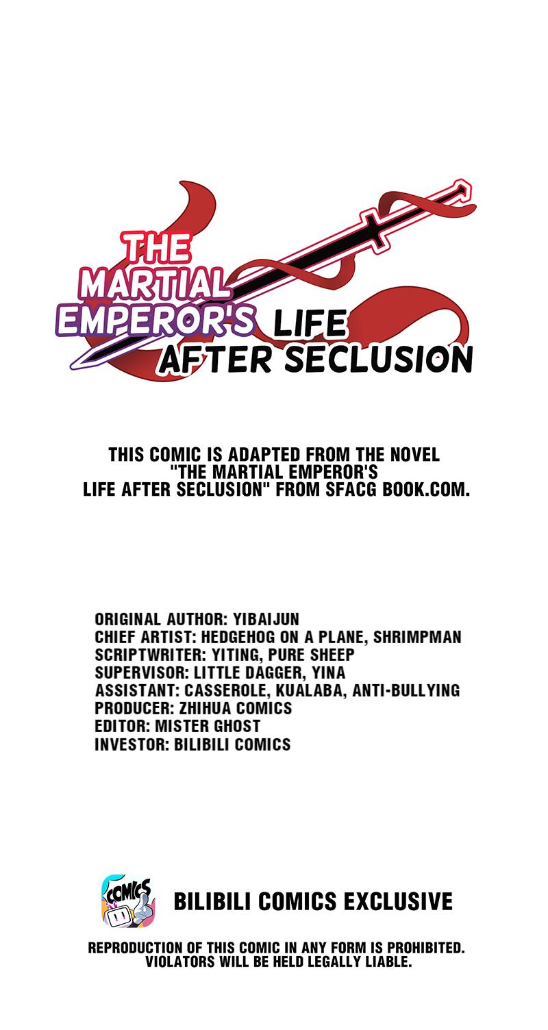 The Martial Emperor's Life After Seclusion Vol.1 Chapter 14.0: Shatter Your Protagonistic Halo! - Picture 1
