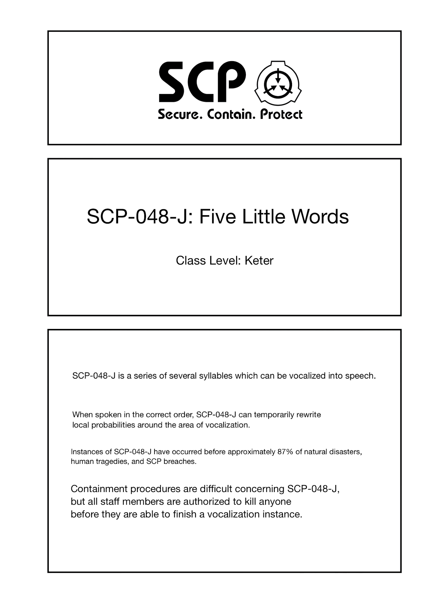 Oversimplified Scp - Page 1