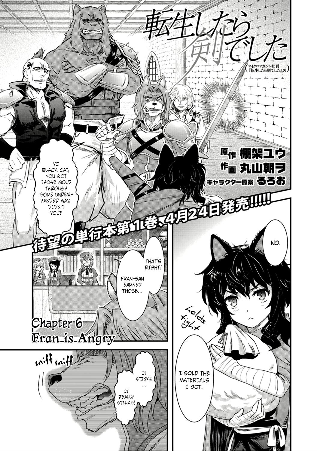 Tensei Shitara Ken Deshita Chapter 6 : Fran Is Angry - Picture 1