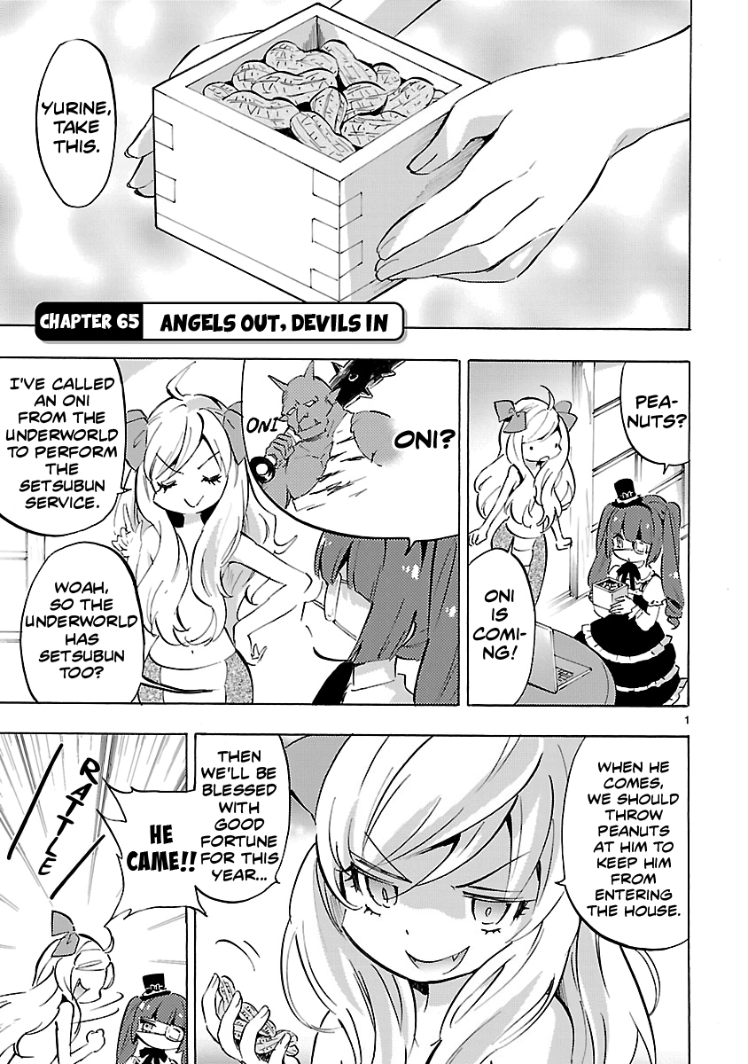 Jashin-Chan Dropkick Vol.6 Chapter 65: Angels Out, Devils In. - Picture 1