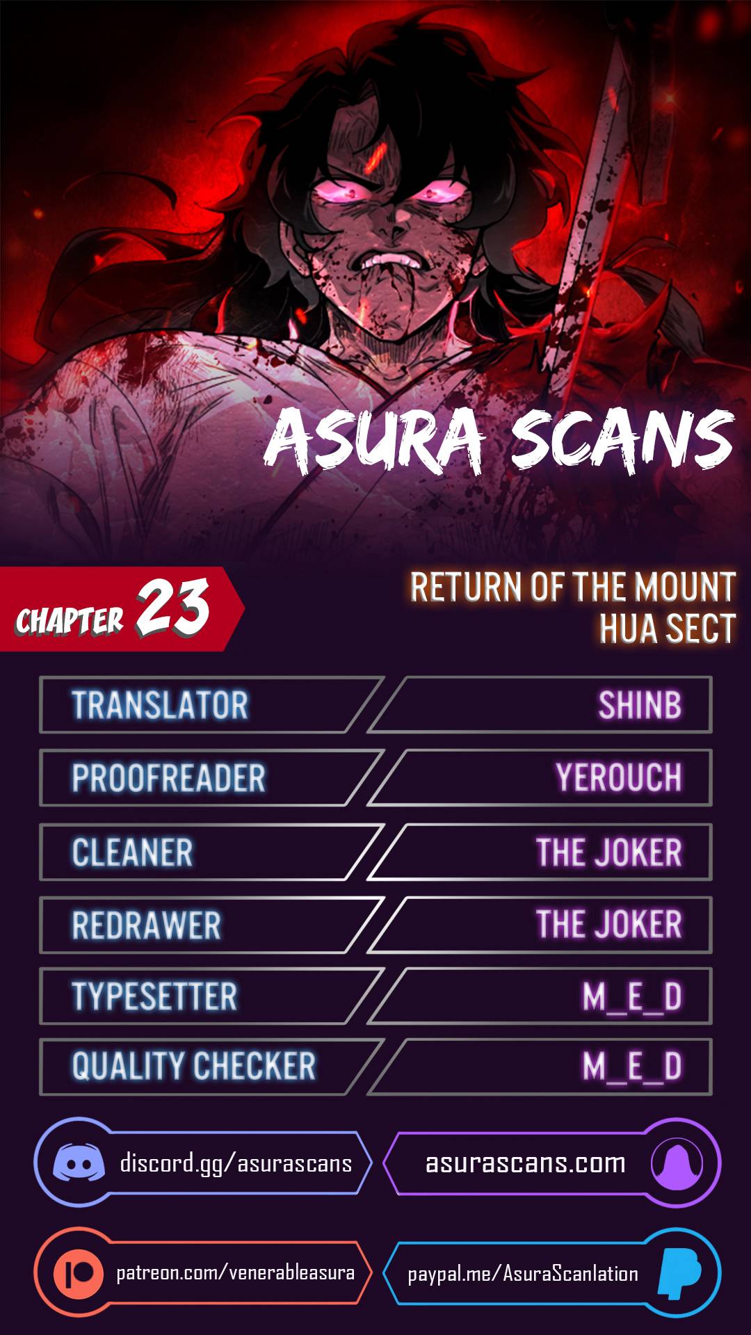 Return Of The Mount Hua Sect Chapter 23 - Picture 1