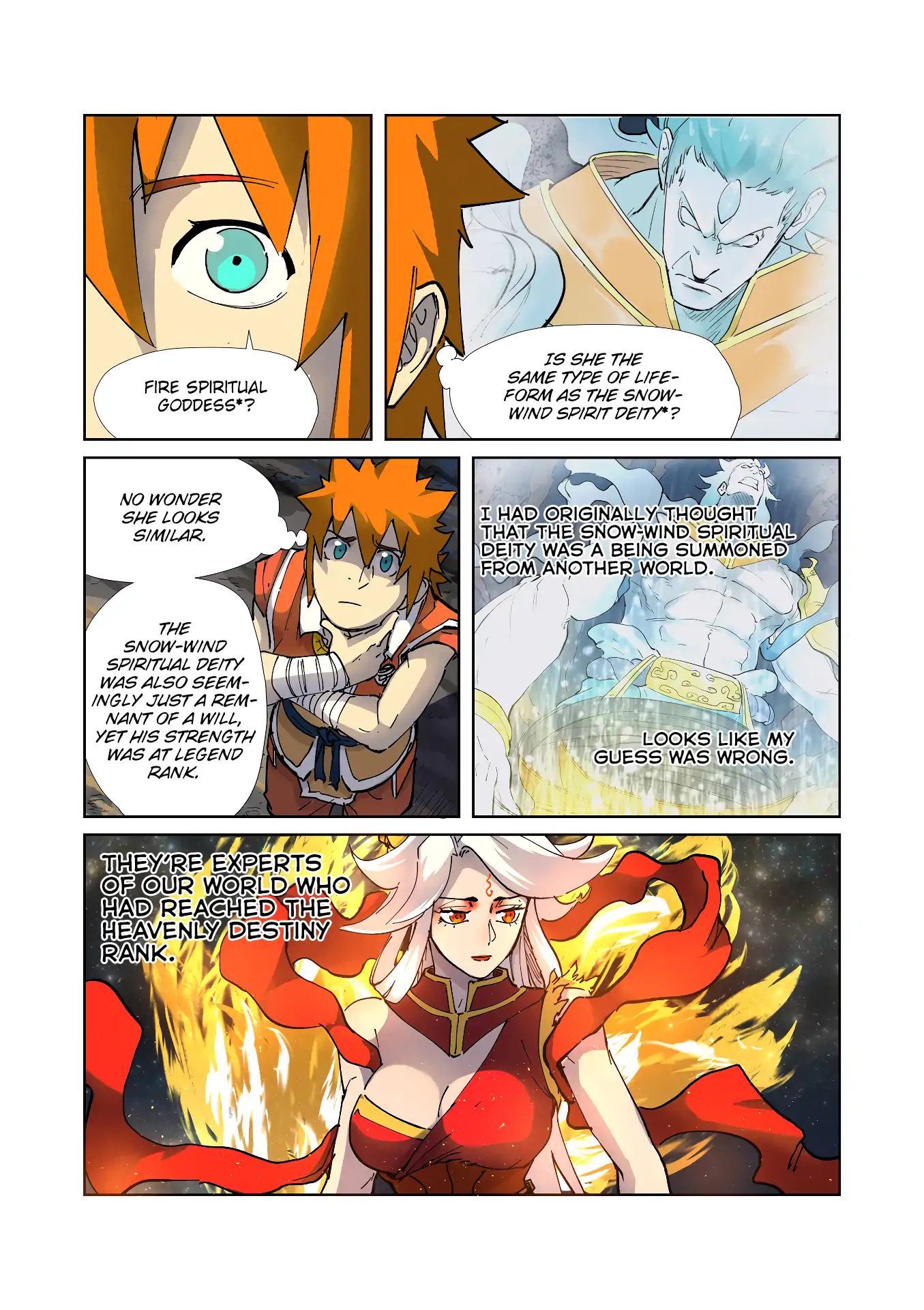 Tales Of Demons And Gods Chapter 223.5: Fire Spiritual Goddess (Part 2) - Picture 3