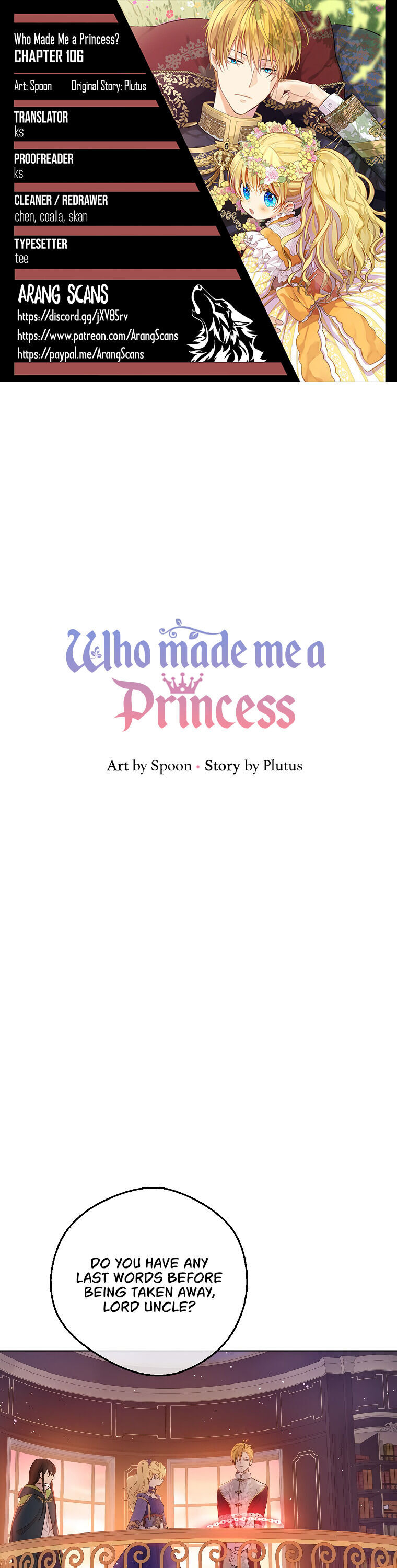 Who Made Me A Princess Chapter 106 - Picture 1
