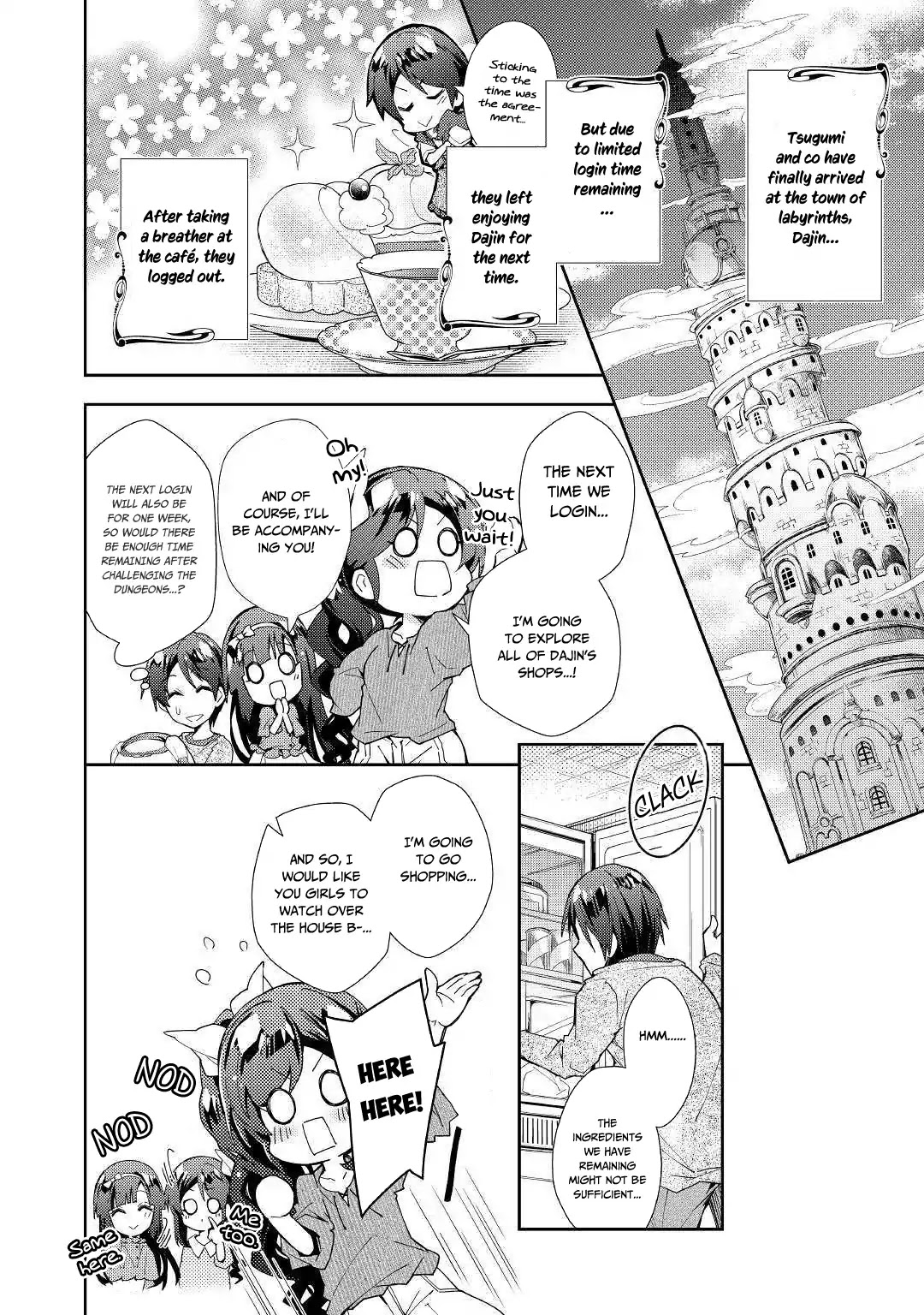Nonbiri Vrmmoki Chapter 40: Let's Work Hard In Our First Dungeon - Picture 3