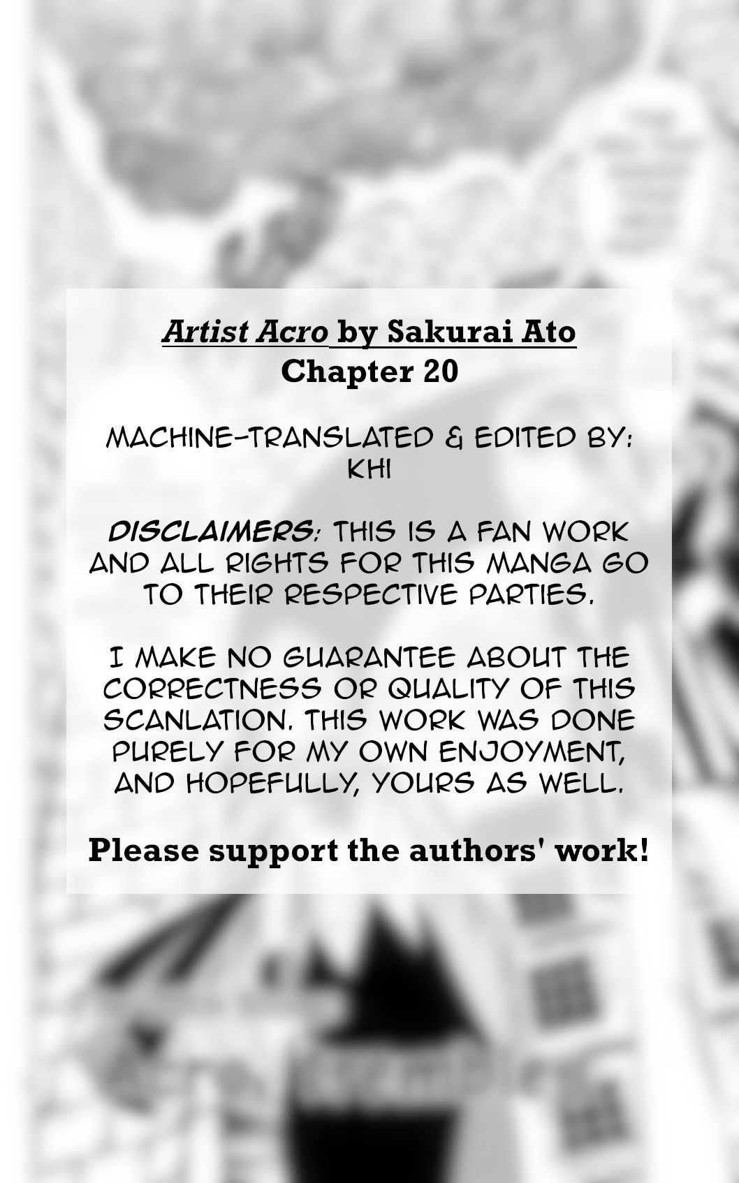 Artist Acro Chapter 20 - Picture 3