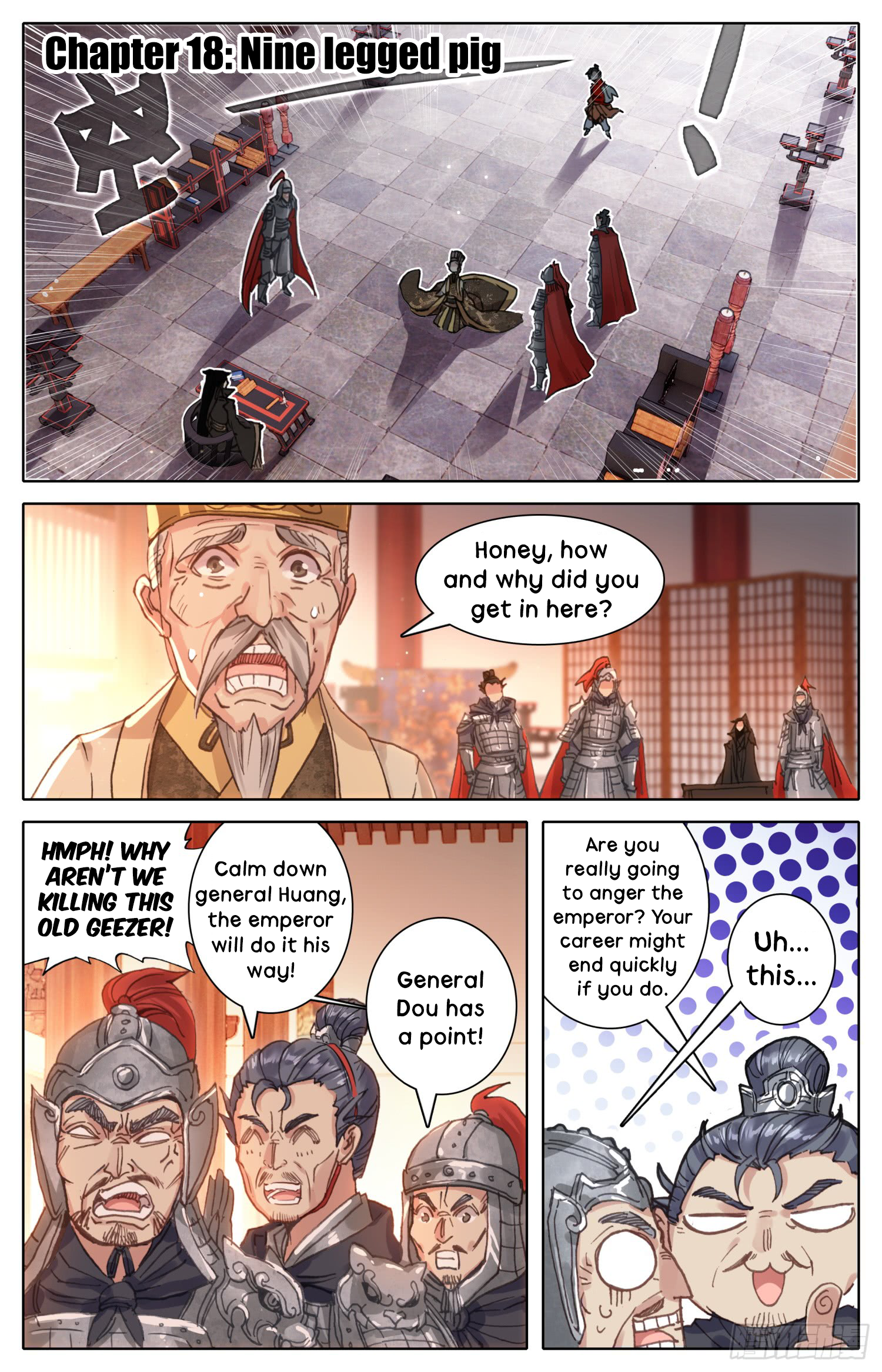 Legend Of The Tyrant Empress Chapter 18: Nine-Legged Pig - Picture 2