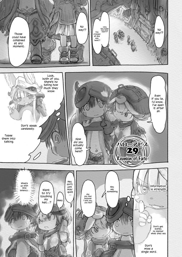 Made In Abyss Vol.4 Chapter 29 : Reunion Of Fate [Lq] - Picture 1