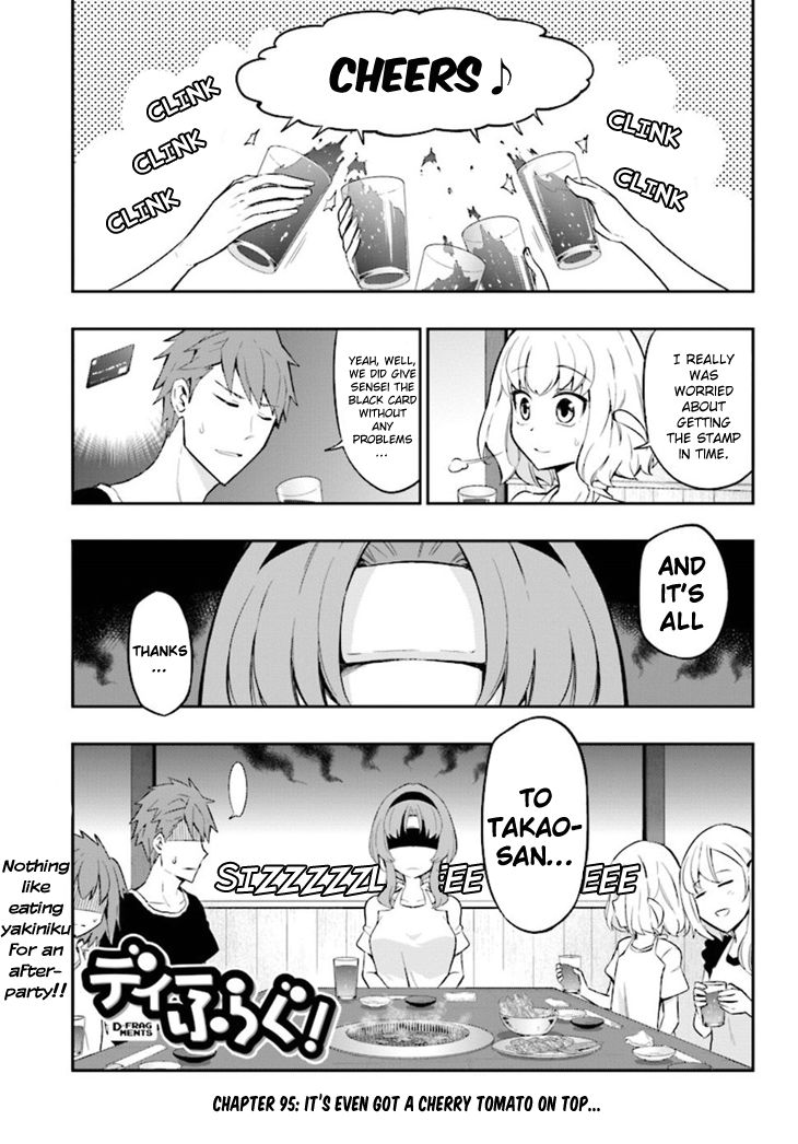 D-Frag! Chapter 95 : It S Even Got A Cherry Tomato On Top... - Picture 1