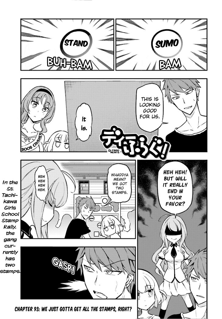 D-Frag! Chapter 93 : We Just Gotta Get All The Stamps, Right? - Picture 1