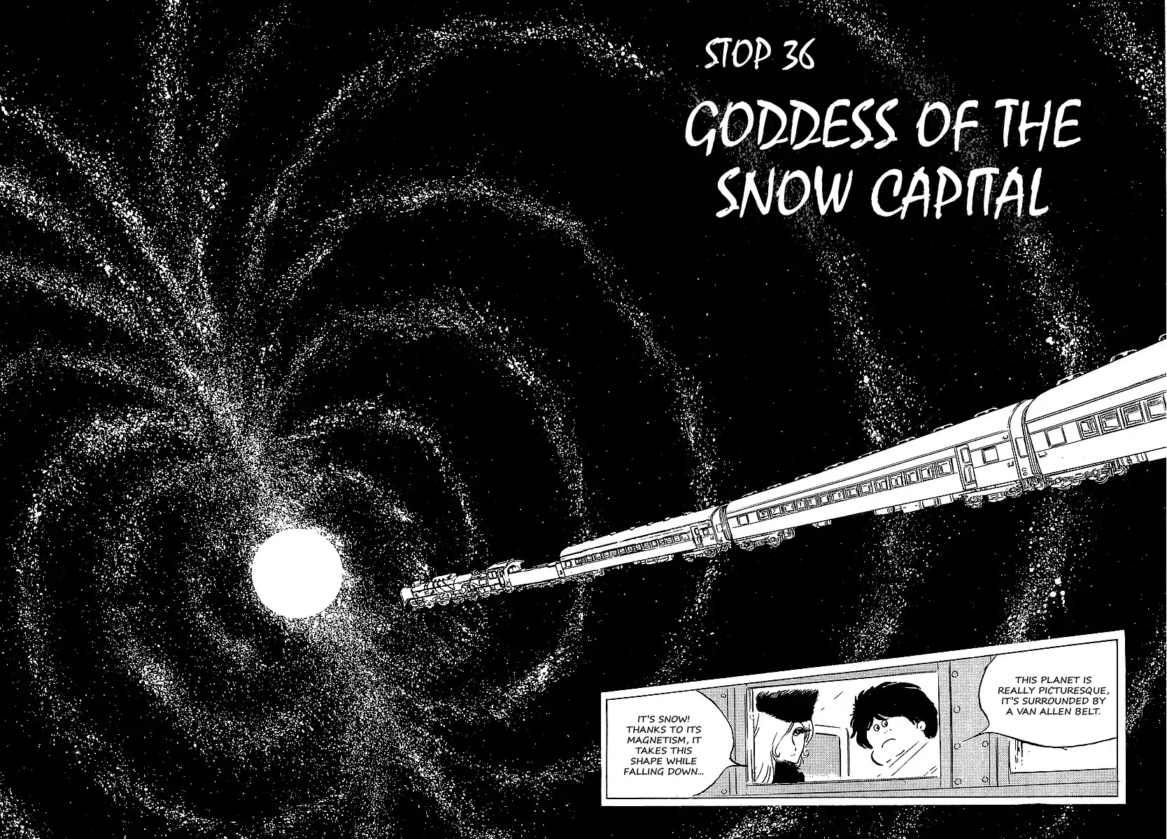 Ginga Tetsudou 999 Chapter 36: Goddess Of The Snow Capital - Picture 2