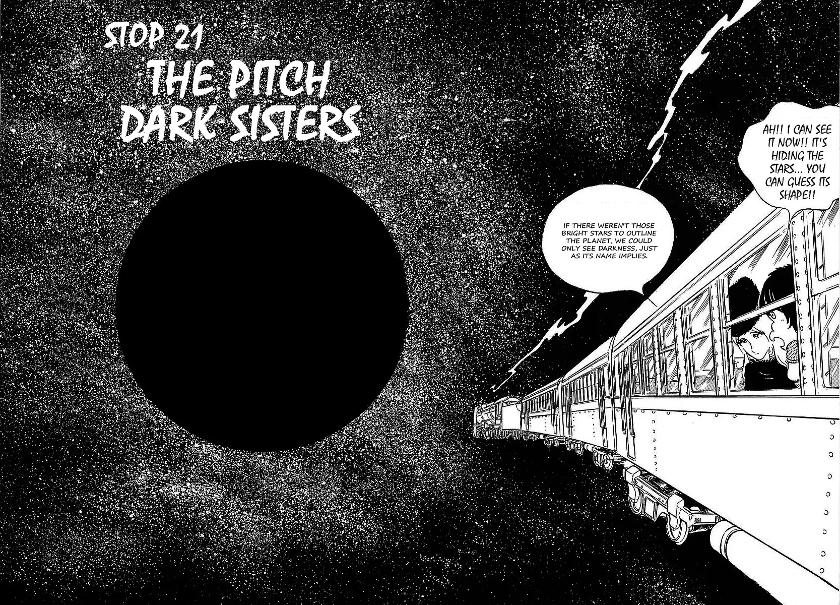 Ginga Tetsudou 999 Chapter 21: The Pitch Dark Sisters - Picture 3