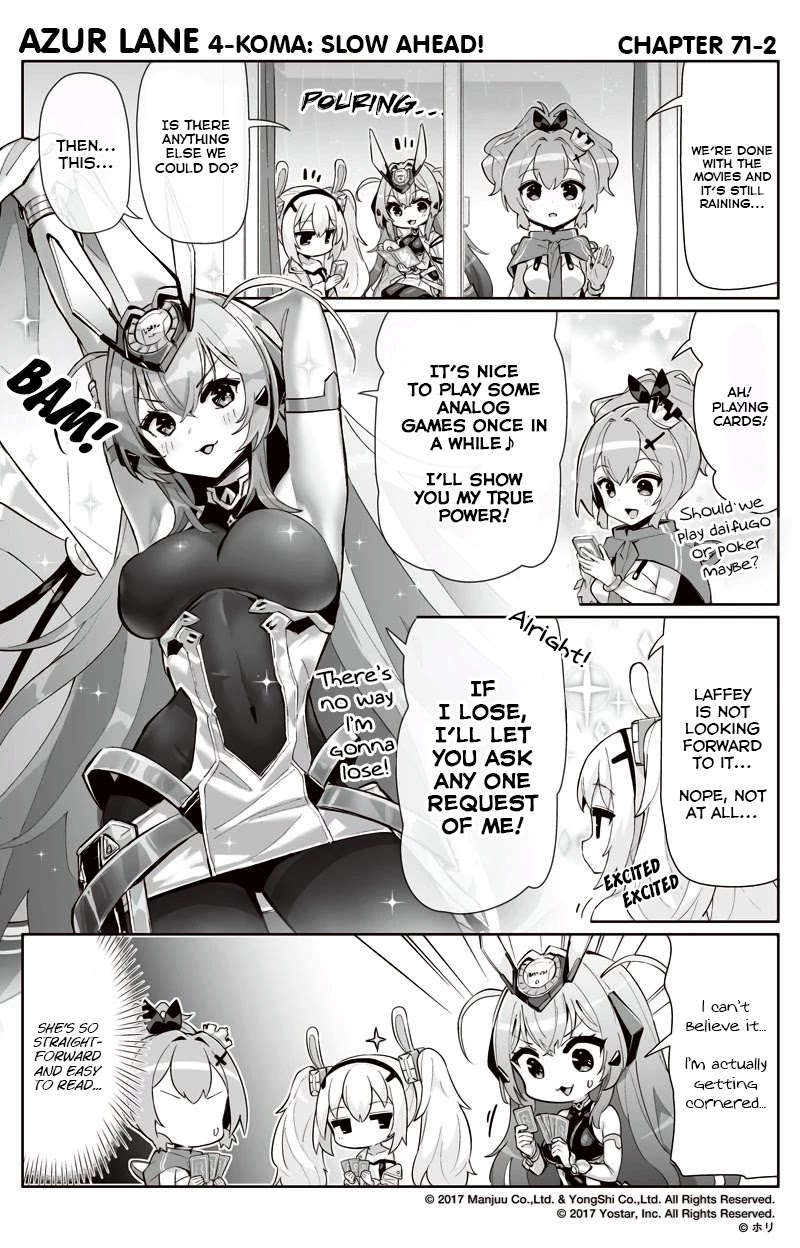 Azur Lane 4-Koma: Slow Ahead Chapter 71 - Picture 2