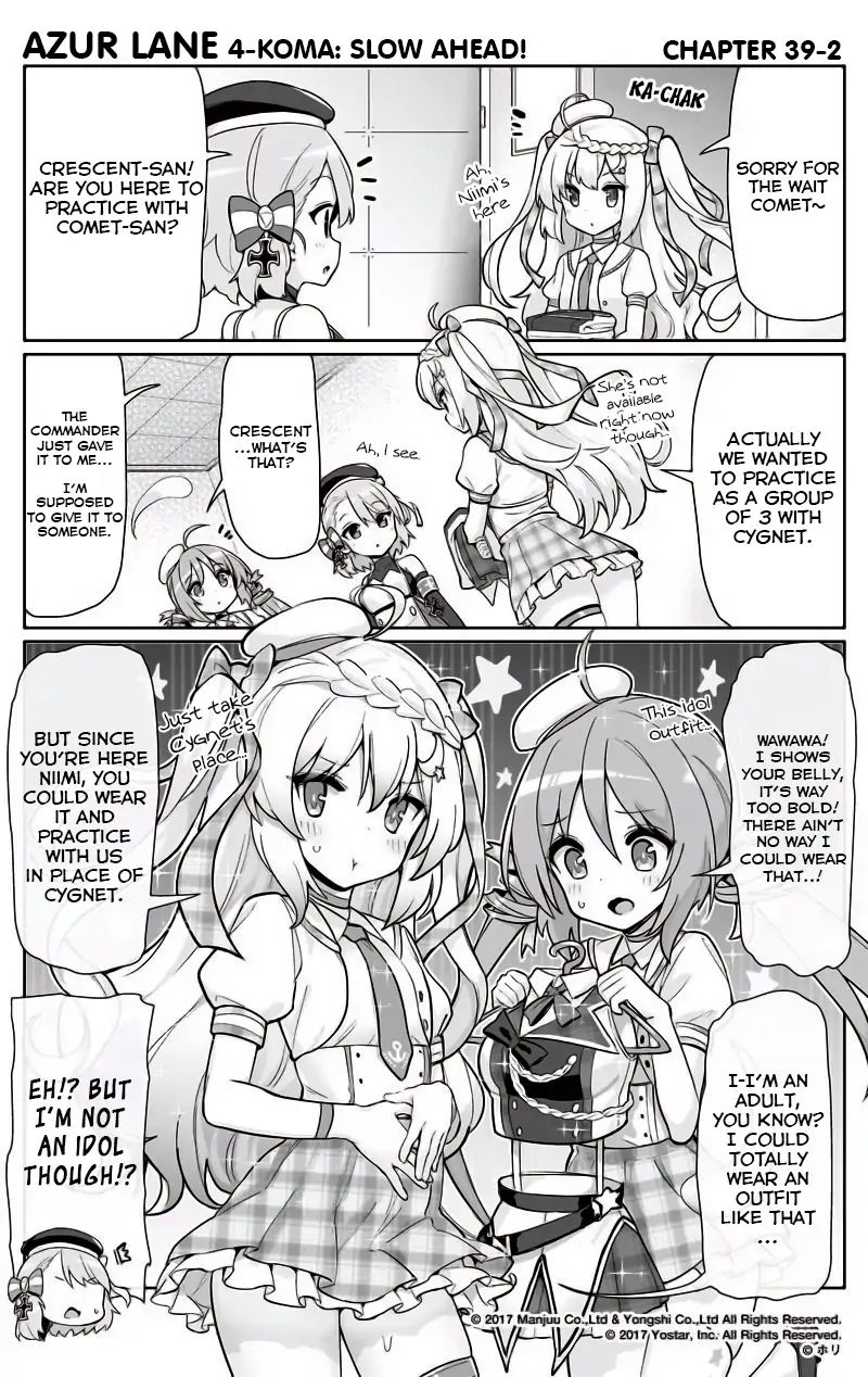 Azur Lane 4-Koma: Slow Ahead Chapter 39 - Picture 2
