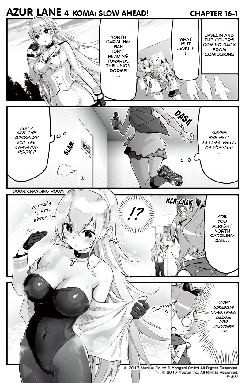 Azur Lane 4-Koma: Slow Ahead Chapter 16 - Picture 1