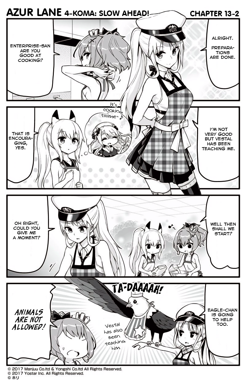 Azur Lane 4-Koma: Slow Ahead Chapter 13 - Picture 2