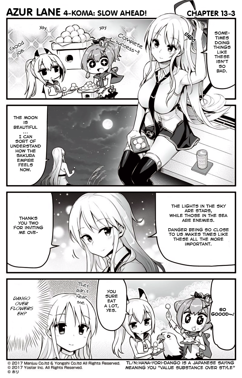 Azur Lane 4-Koma: Slow Ahead Chapter 13 - Picture 3