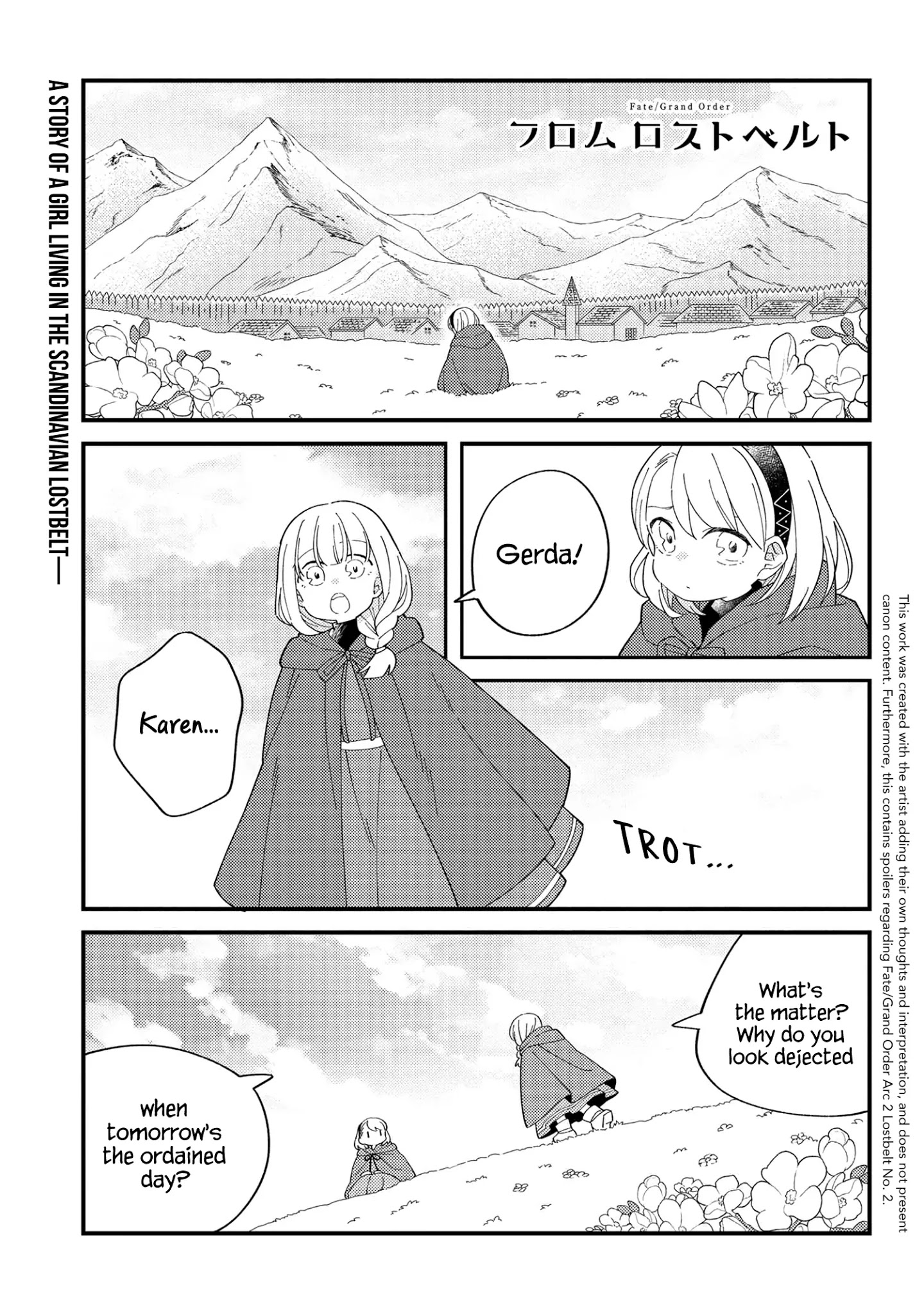 Fate/grand Order From Lostbelt - Page 1