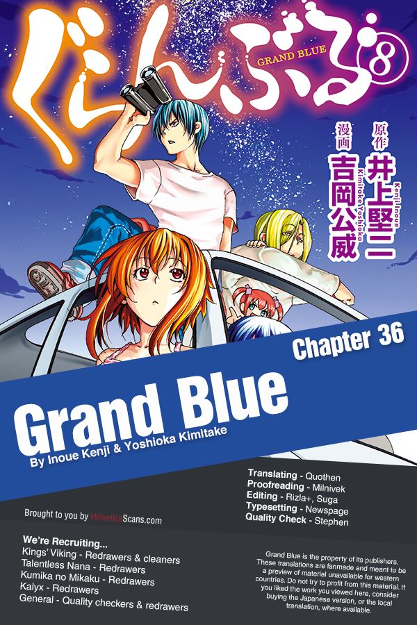Grand Blue Chapter 36 : That S Who You Like? - Picture 1