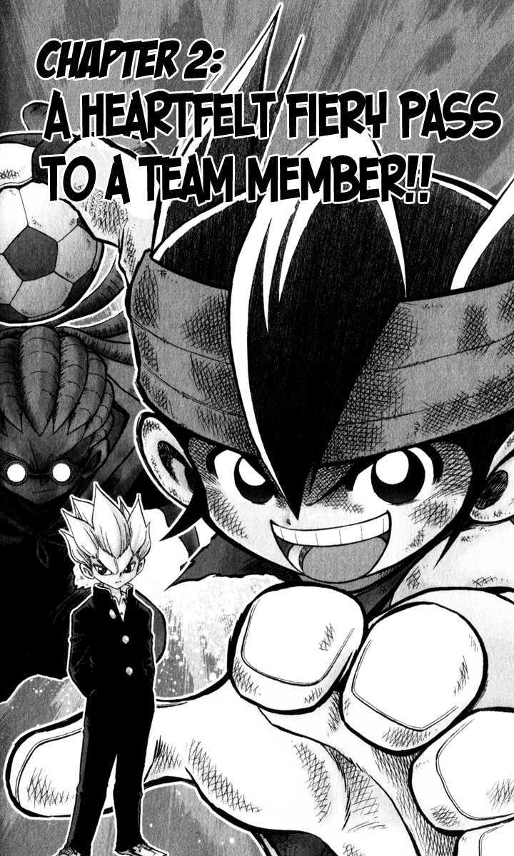 Inazuma Eleven Vol.1 Chapter 2 : A Heartfelt Fiery Pass To A Team Member! - Picture 1