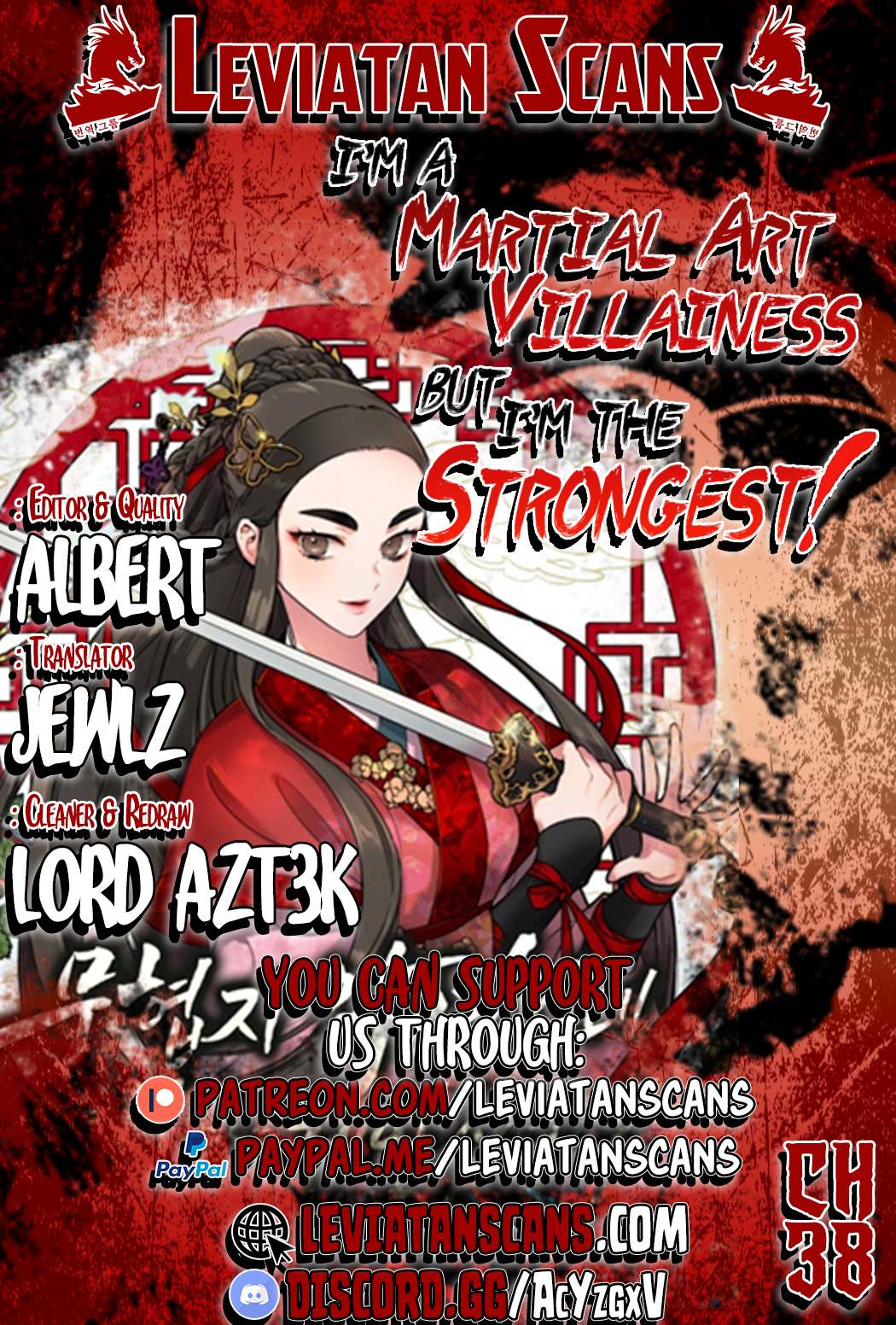 I’M A Martial Art Villainess But I’M The Strongest! Chapter 38 - Picture 1