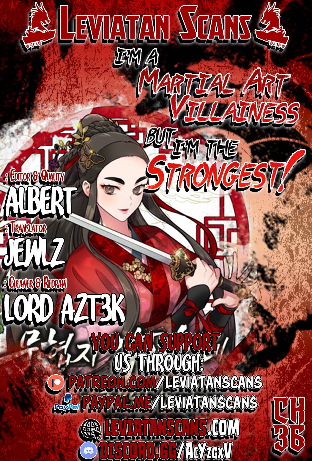 I’M A Martial Art Villainess But I’M The Strongest! Chapter 36 - Picture 1