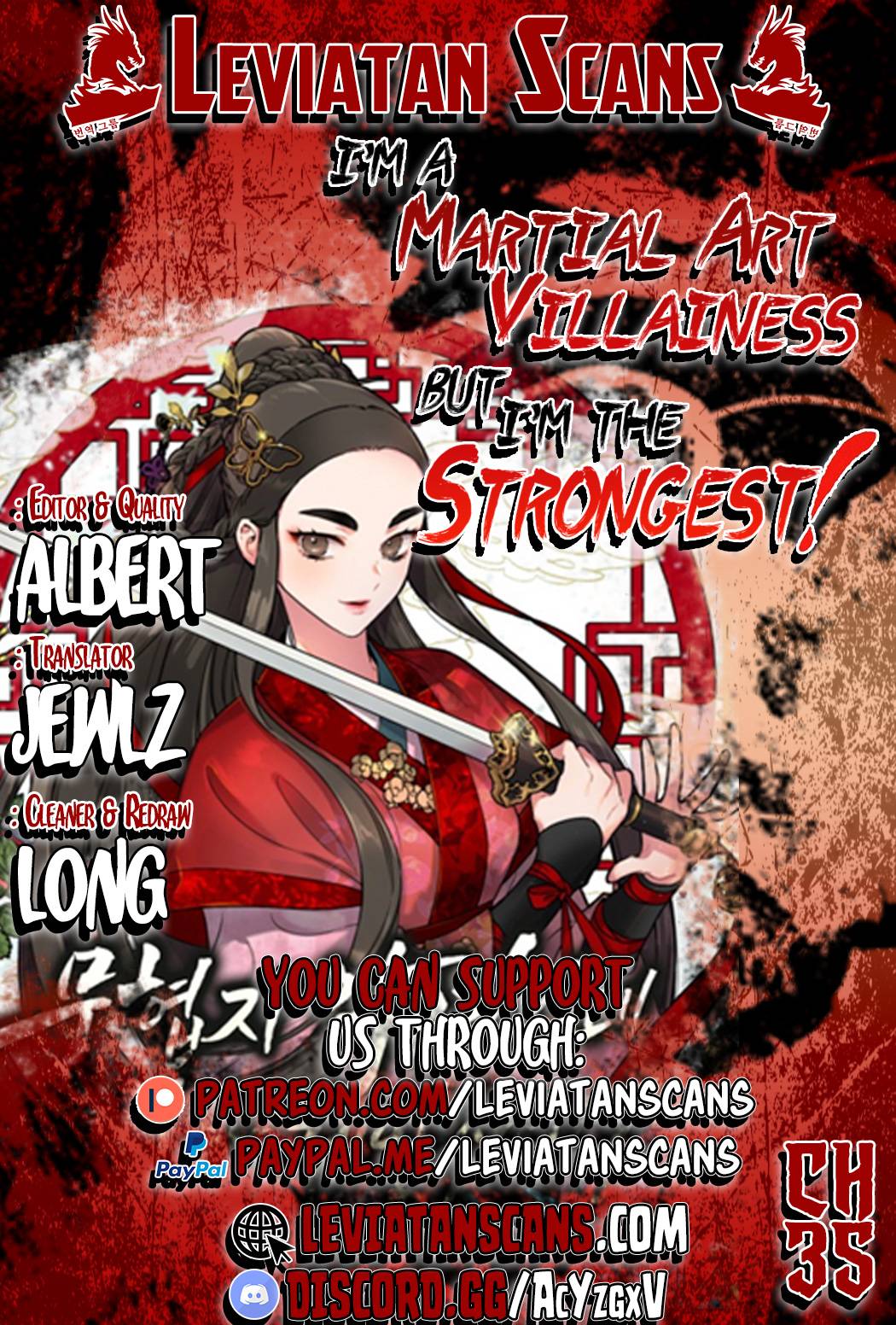 I’M A Martial Art Villainess But I’M The Strongest! Chapter 35 - Picture 1