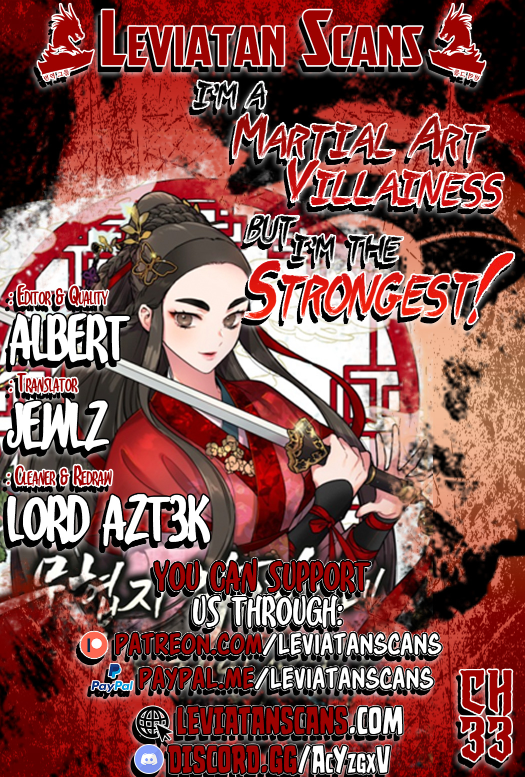 I’M A Martial Art Villainess But I’M The Strongest! Chapter 33 - Picture 1