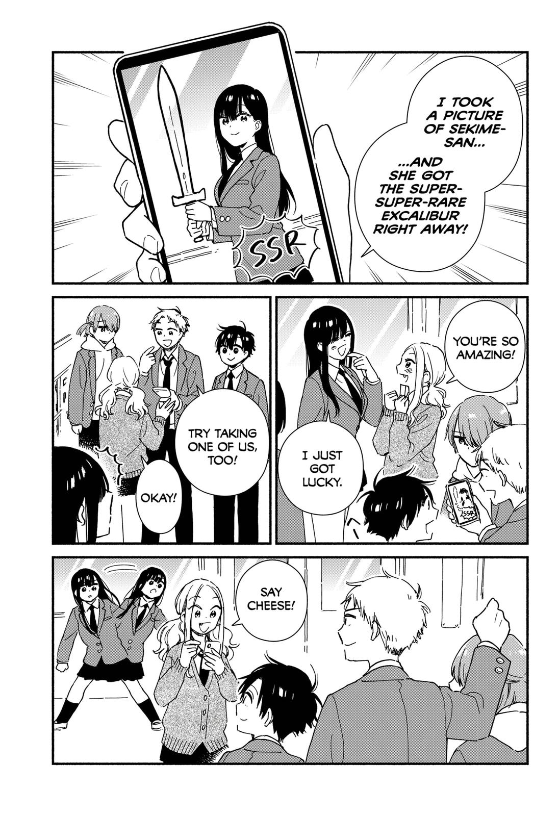 Don't Blush, Sekime-San! Chapter 10 - Picture 3