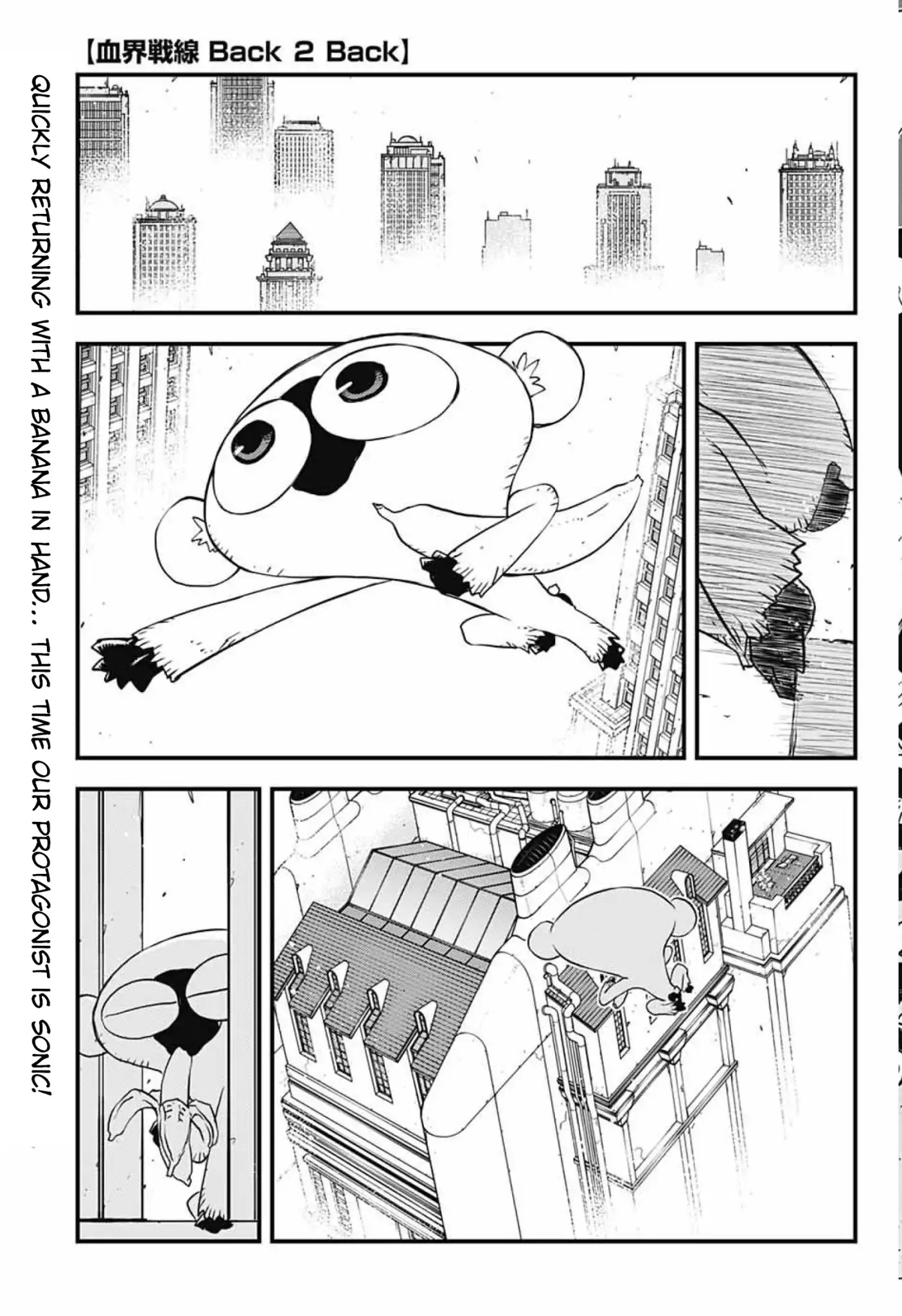 Kekkai Sensen - Back 2 Back Chapter 15: Sonic Speed Disaster! - Picture 3