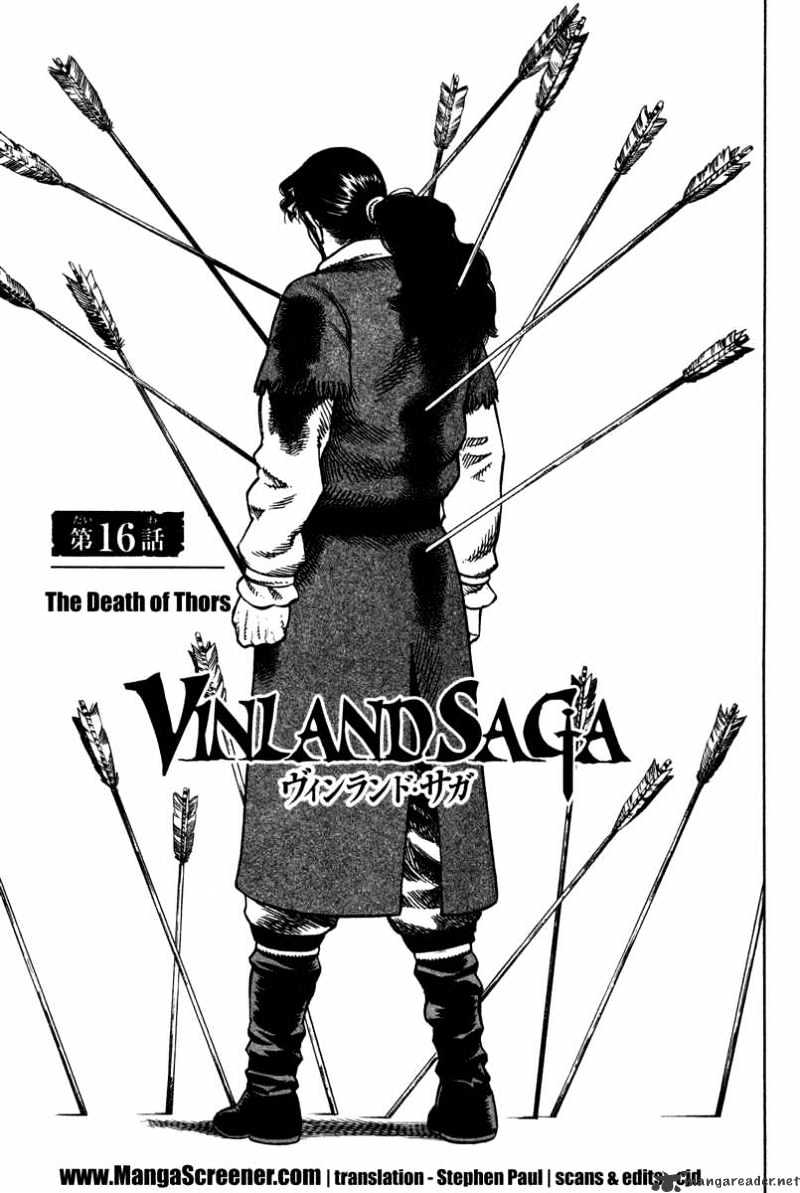 Vinland Saga Chapter 16 : The Death Of Thors - Picture 1