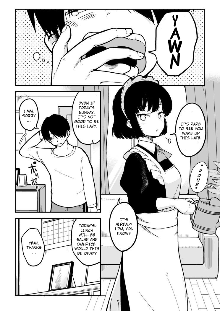The Maid Who Can't Hide Her Feelings Chapter 1: Meika-San And Omurice - Picture 1