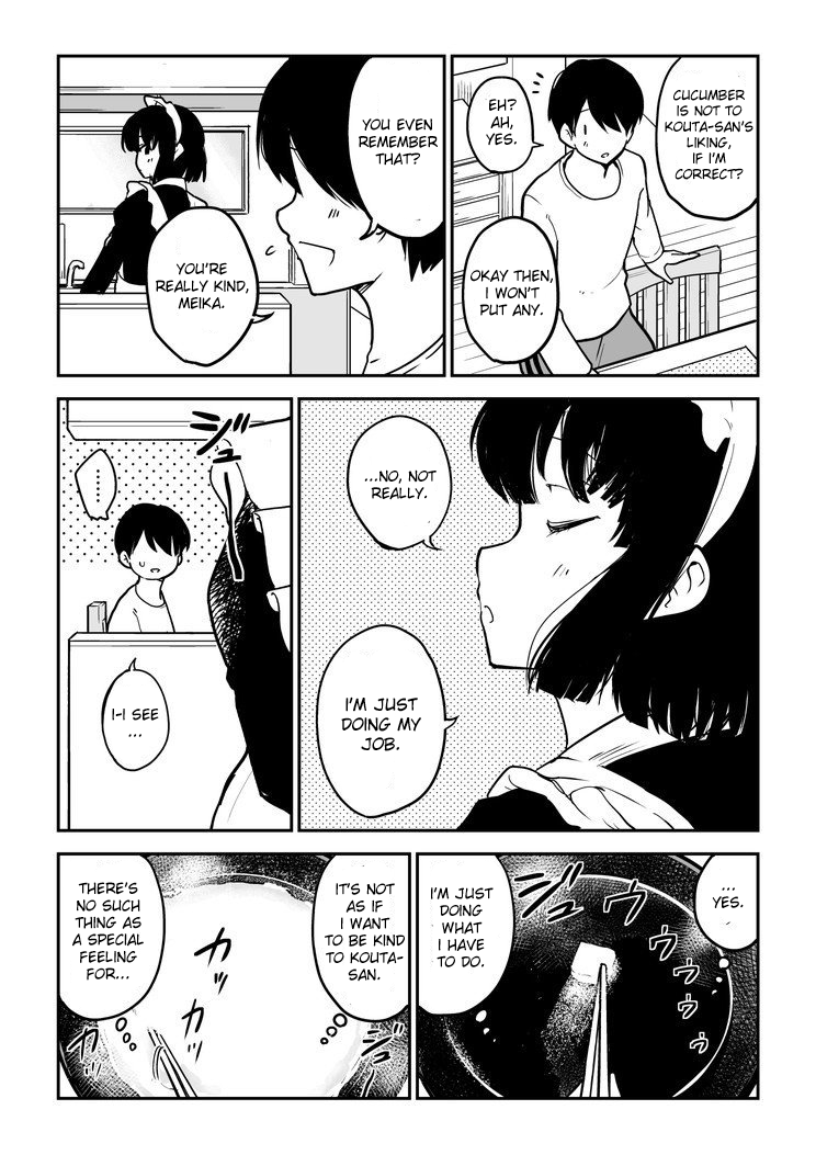 The Maid Who Can't Hide Her Feelings Chapter 1: Meika-San And Omurice - Picture 2