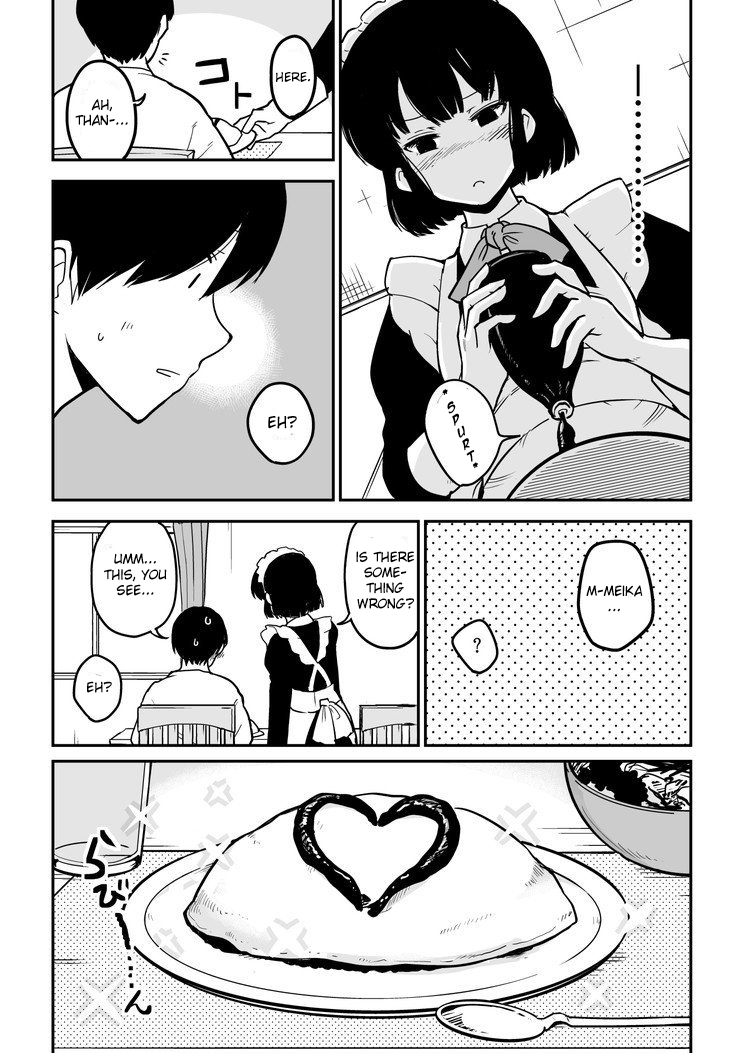 The Maid Who Can't Hide Her Feelings Chapter 1: Meika-San And Omurice - Picture 3