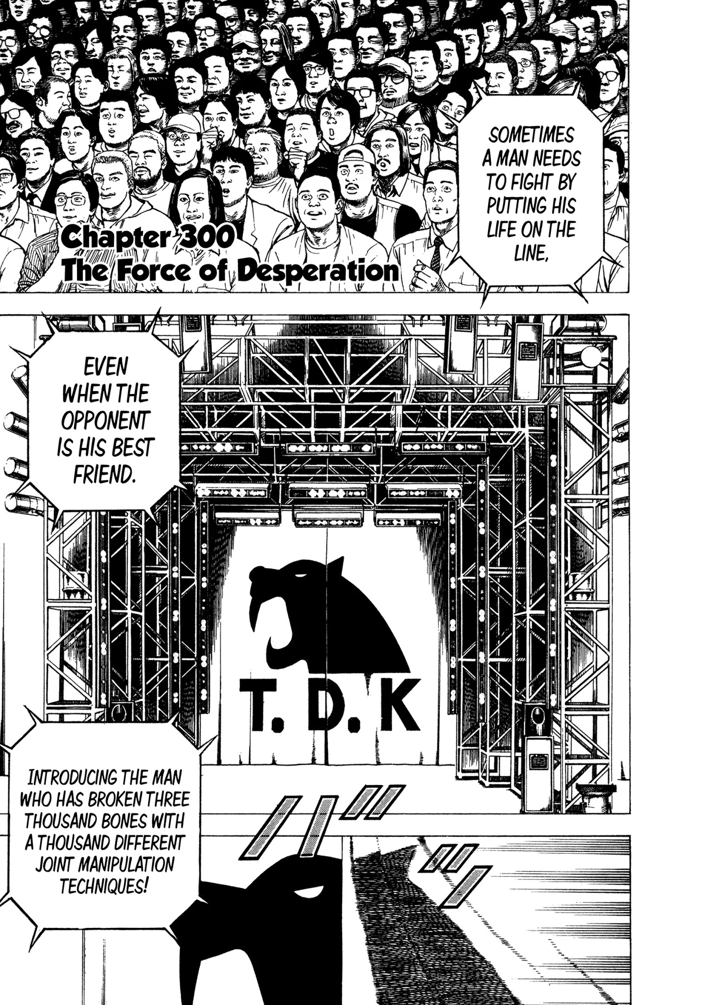 Koukou Tekkenden Tough Chapter 300: The Force Of Desperation - Picture 1