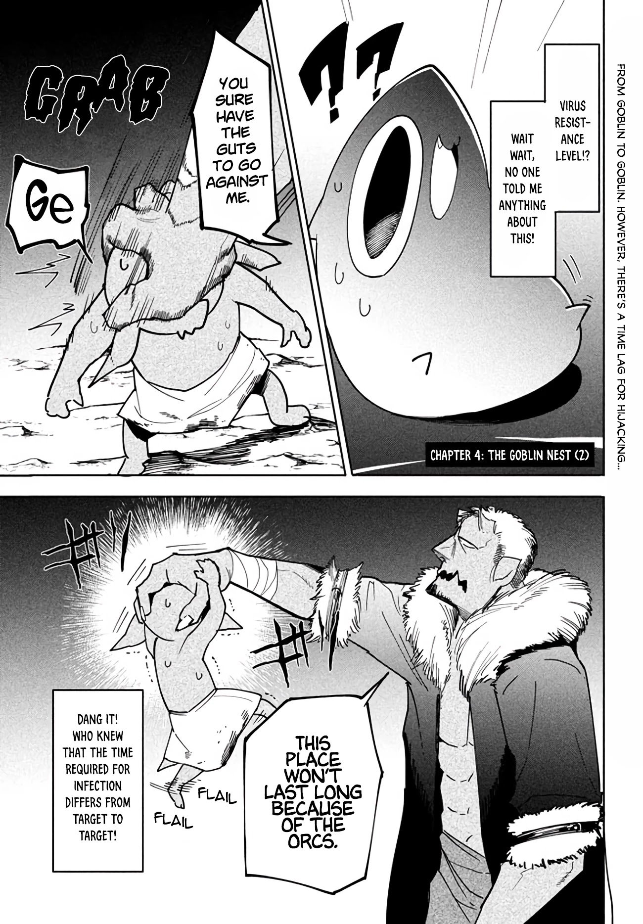 Virus Tensei Kara Isekai Kansen Monogatari Chapter 4.2: The Goblin Nest (2) - Picture 1