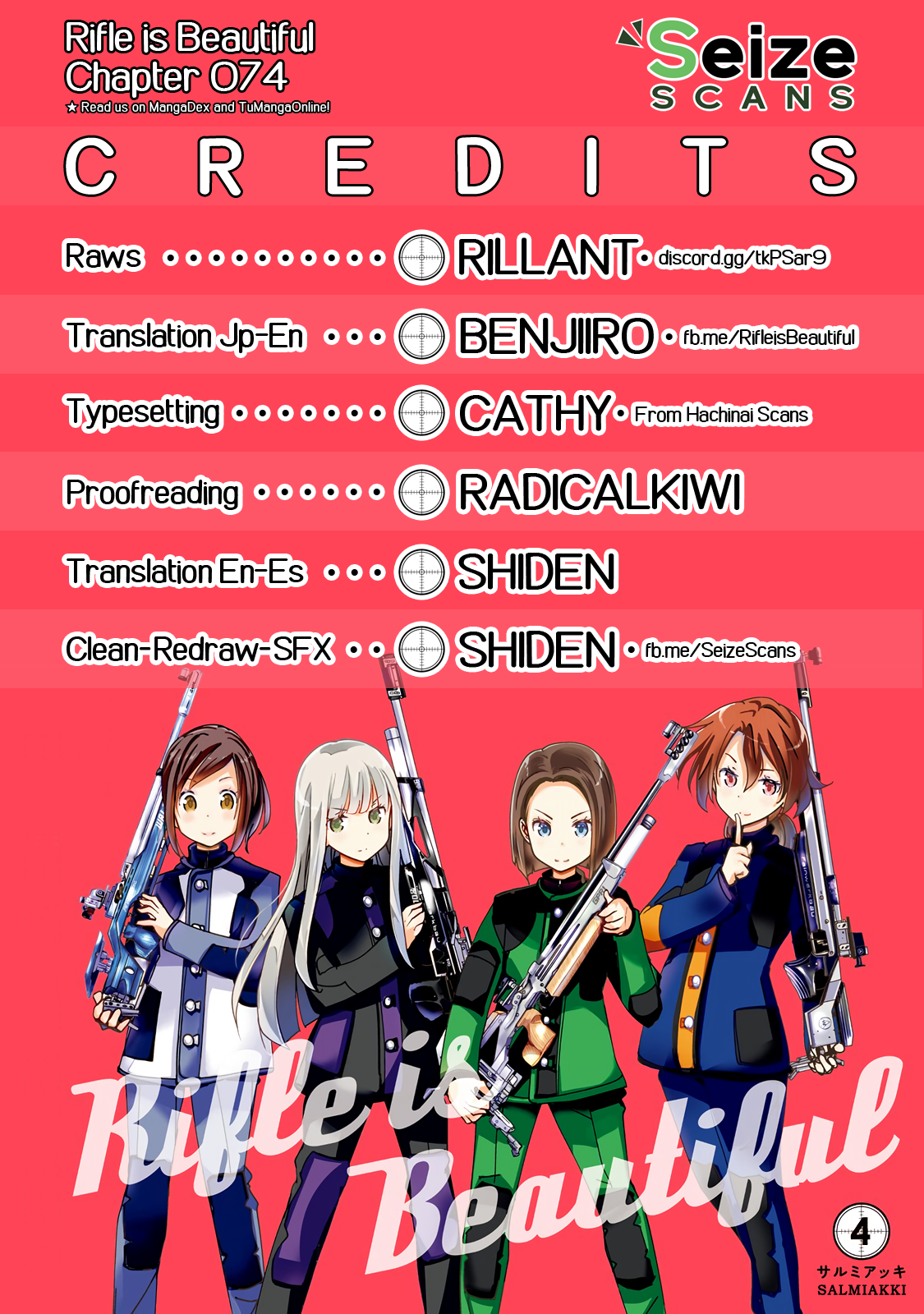 Rifle Is Beautiful Vol.4 Chapter 74: We Are Shooters Girls From Nagasaki - Picture 1