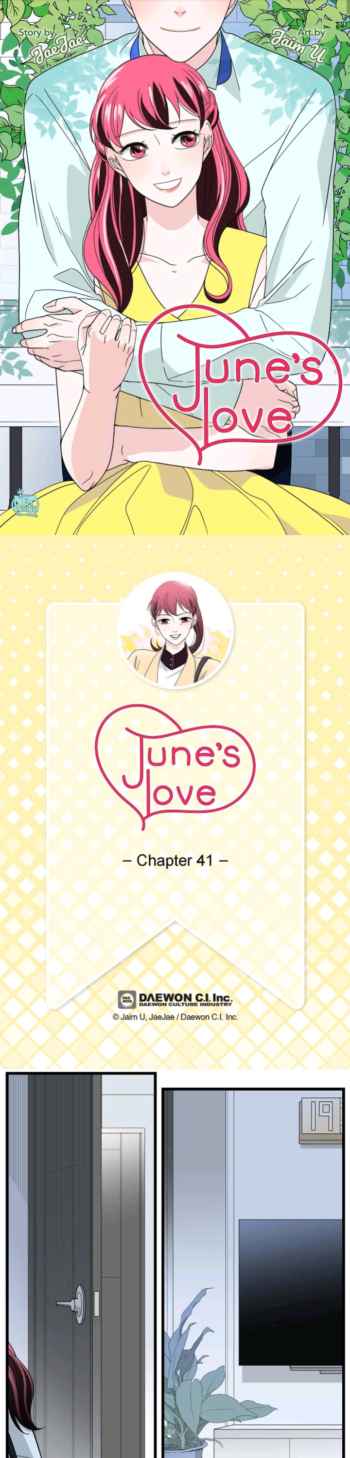 June’S Love Chapter 41 - Picture 1