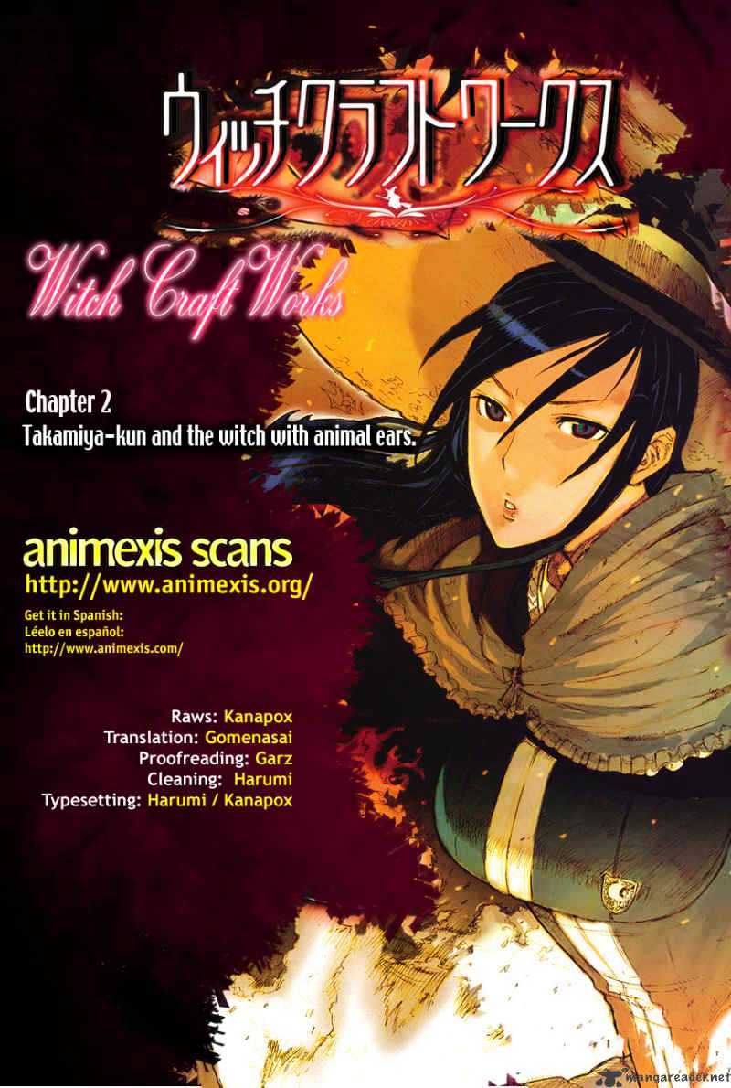 Witchcraft Works Chapter 2 : Takamiya-Kun And The Witch With Animal Ears - Picture 1