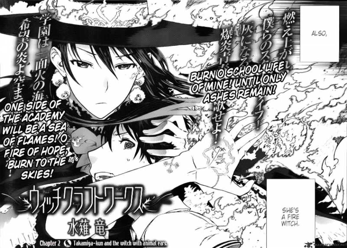 Witchcraft Works Chapter 2 : Takamiya-Kun And The Witch With Animal Ears - Picture 3