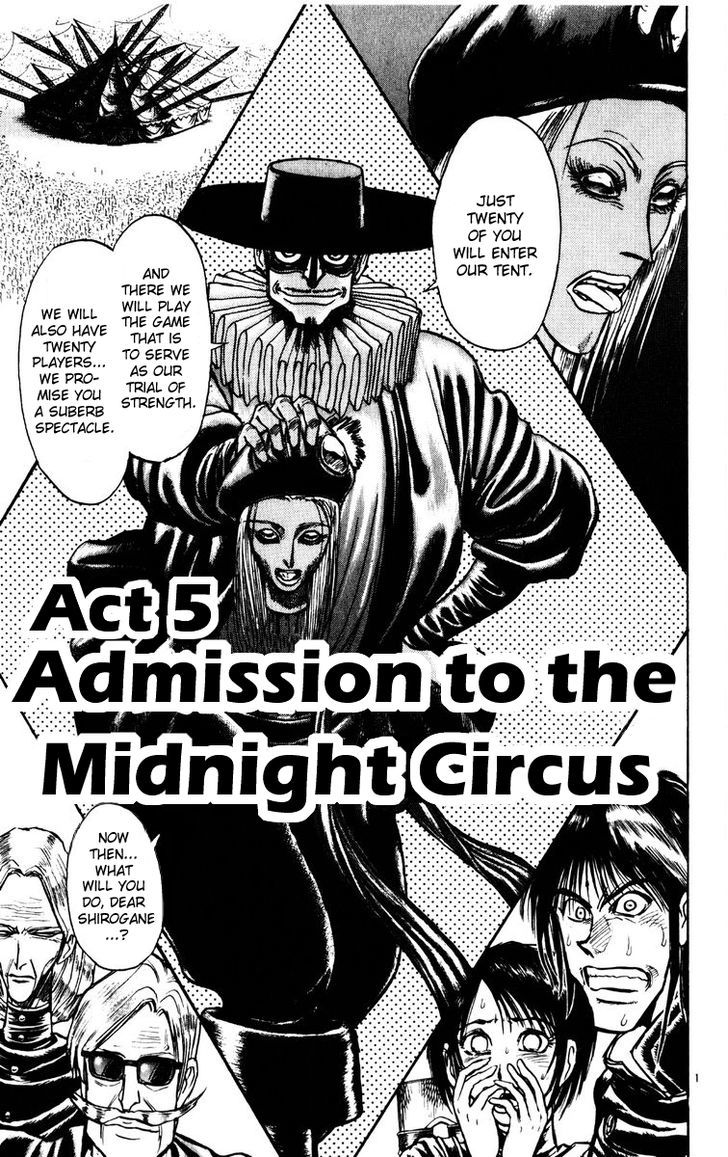 Karakuri Circus Chapter 161 : Karakuri〜Final Act—Act 5 Admission To The Midnight Circus - Picture 1