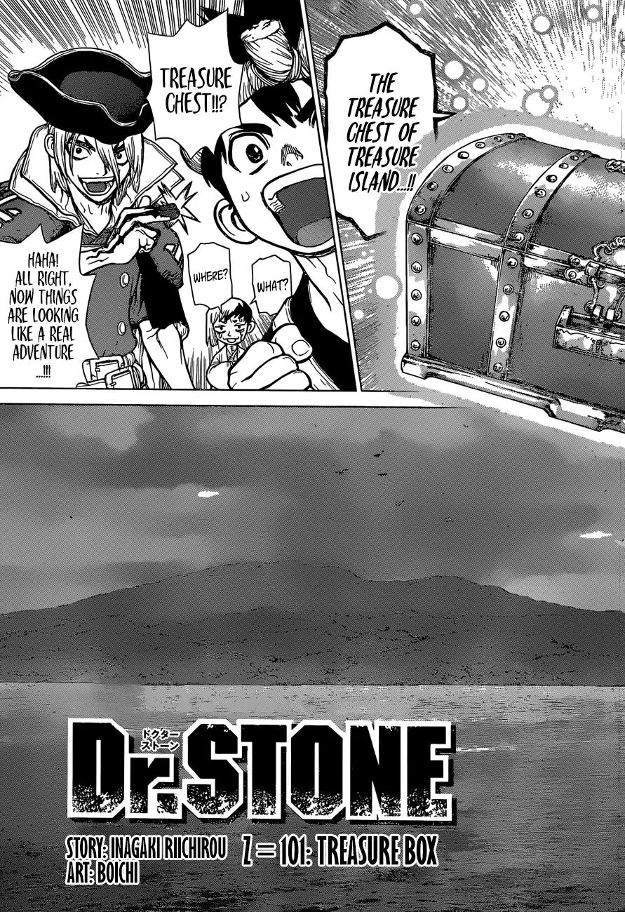 Dr. Stone Chapter 101: Treasure Box - Picture 1