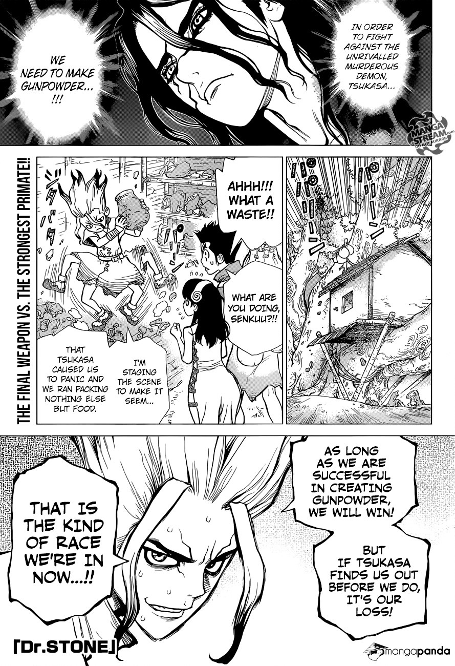 Dr. Stone Chapter 7 - Picture 1