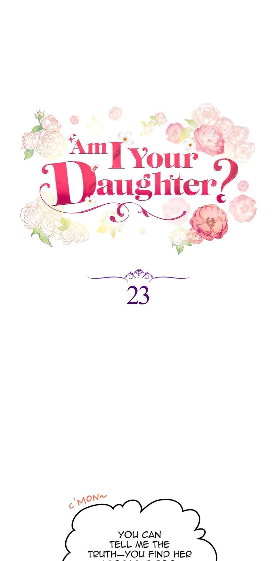 Am I Your Daughter? Chapter 23 : Visual Recording Device - Picture 1