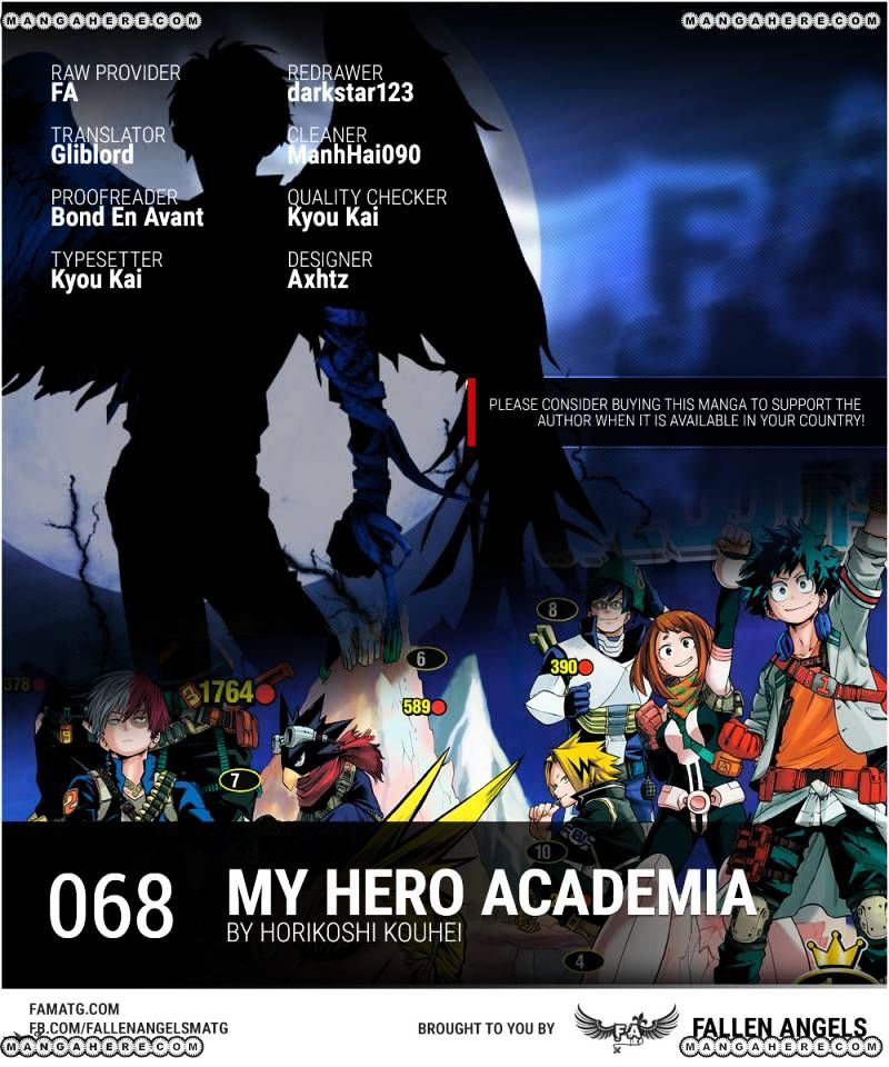 Boku No Hero Academia Chapter 68 : Encounter - Picture 1
