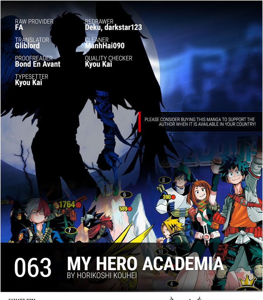 Boku No Hero Academia Chapter 63 : Yaoyorozu: Rising - Picture 1
