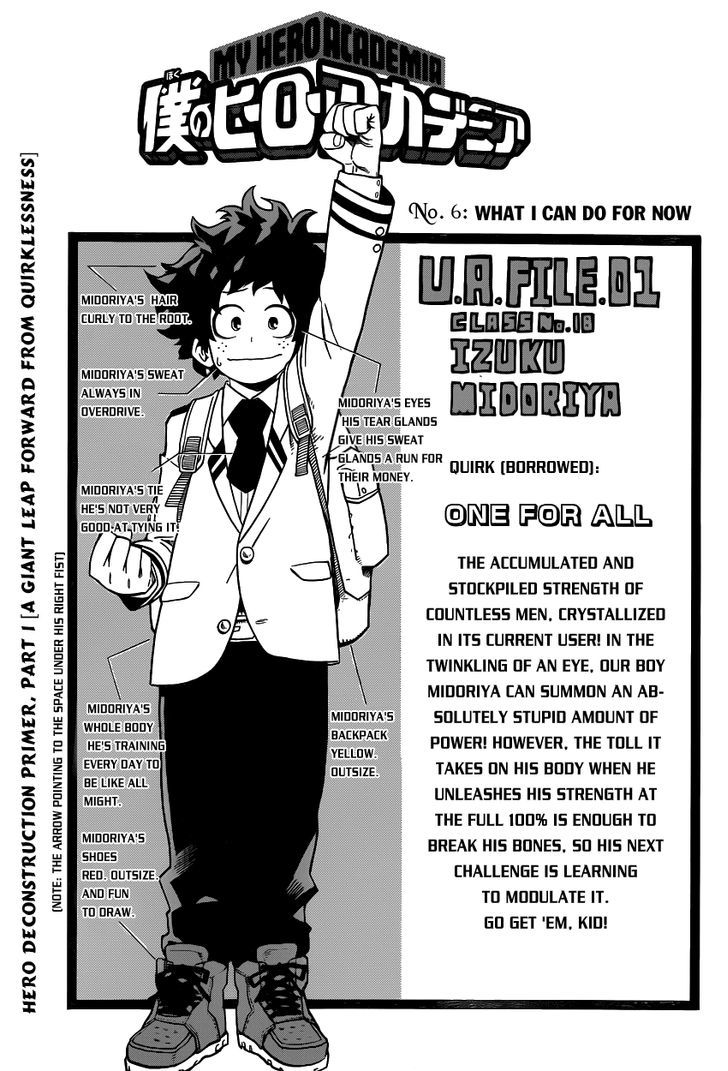 Boku No Hero Academia Chapter 6 : What I Can Do For Now - Picture 3