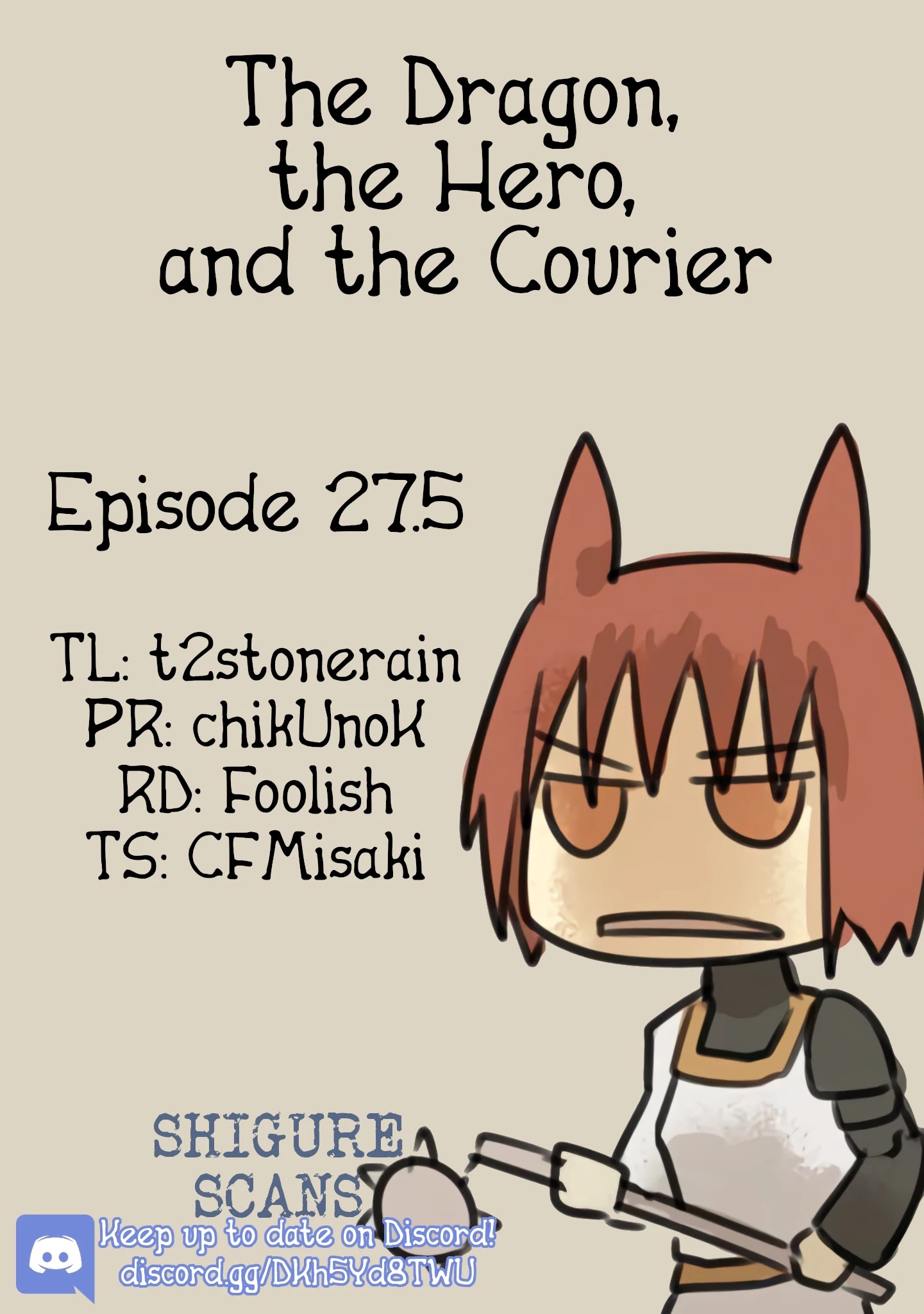 The Dragon, The Hero, And The Courier Chapter 27.5: My First Friend - Picture 1