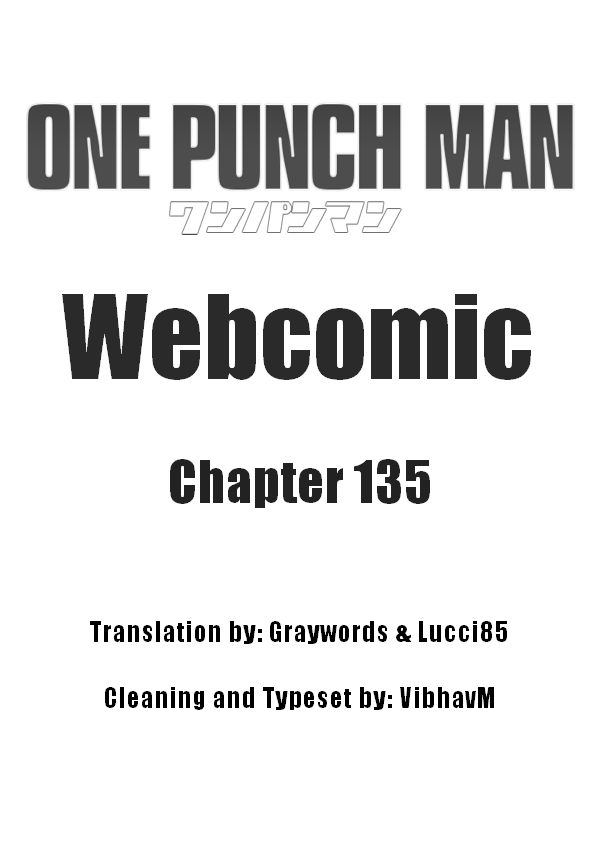 Onepunch-Man (One) Chapter 135 - Picture 1